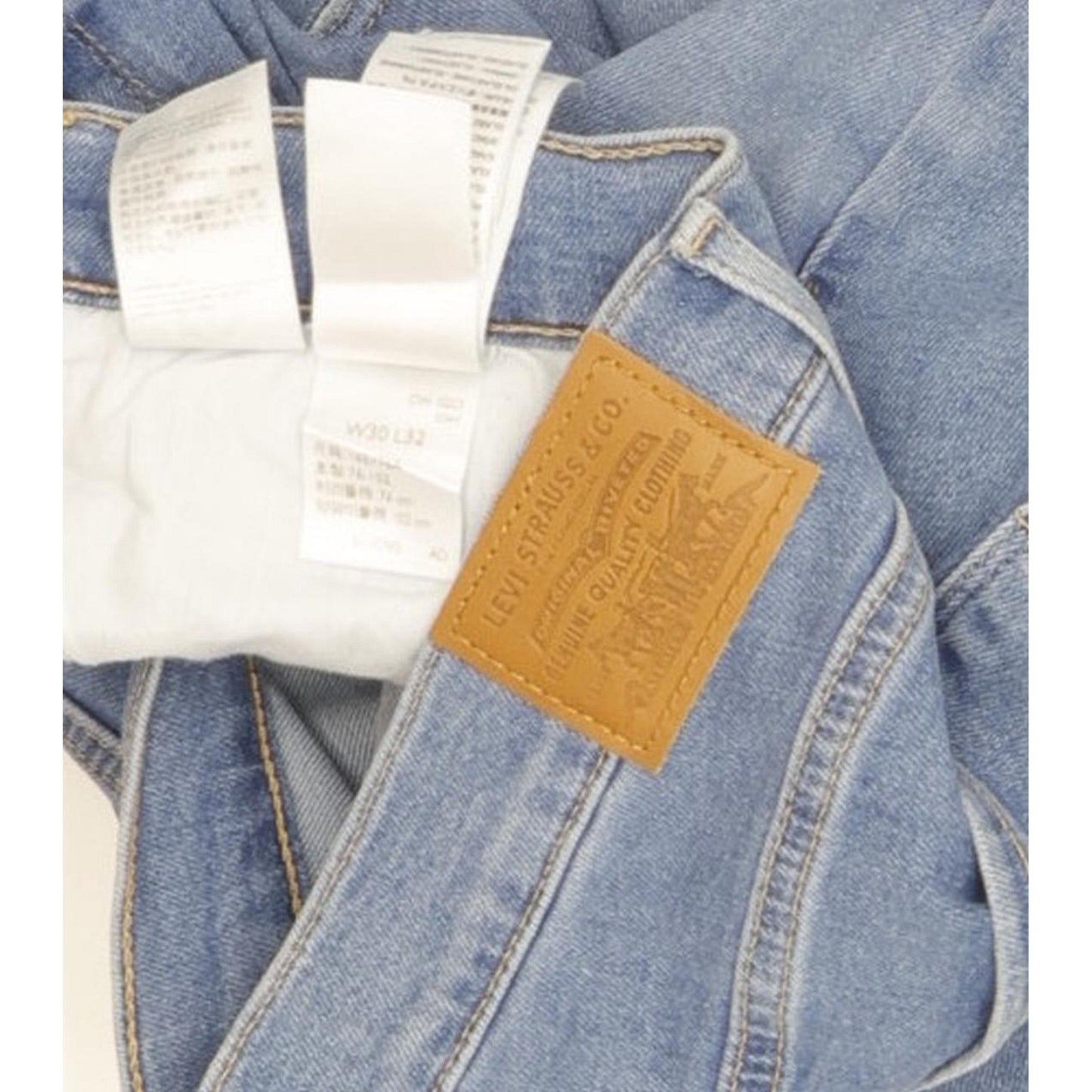 Levi's 720 Blue Skinny Slim Stretch Jeans High Waisted W30 L31