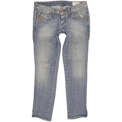 Diesel Cuddy 008RI Women Blue Skinny Slim Stretch Jeans W27 L26