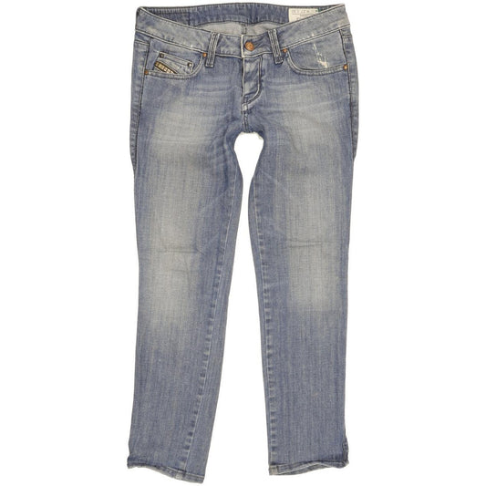 Diesel Cuddy 008RI Women Blue Skinny Slim Stretch Jeans W27 L26