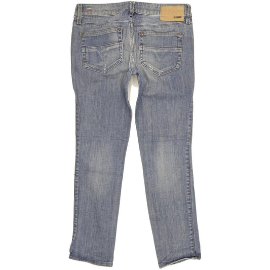 Diesel Cuddy 008RI Women Blue Skinny Slim Stretch Jeans W27 L26