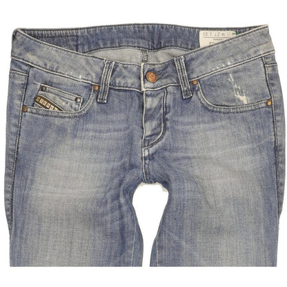 Diesel Cuddy 008RI Women Blue Skinny Slim Stretch Jeans W27 L26