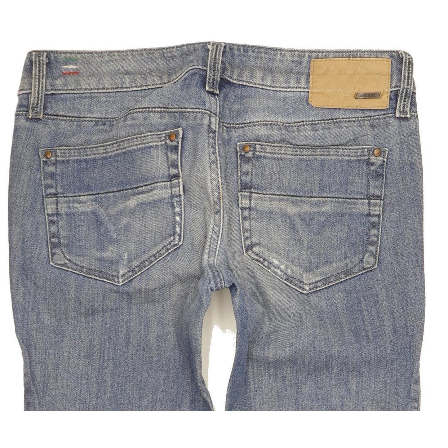 Diesel Cuddy 008RI Women Blue Skinny Slim Stretch Jeans W27 L26