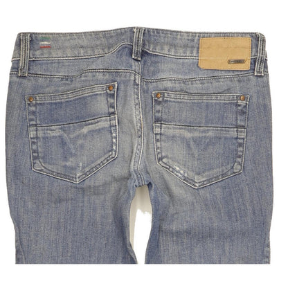 Diesel Cuddy 008RI Women Blue Skinny Slim Stretch Jeans W27 L26