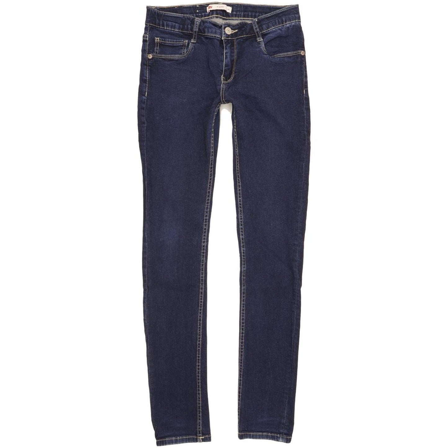 Levi's 711 Kids Women Blue Skinny Slim Stretch Jeans W26 L30