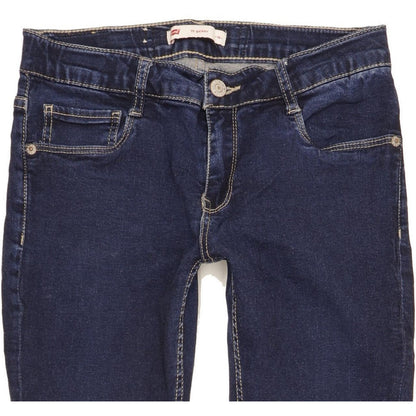 Levi's 711 Kids Women Blue Skinny Slim Stretch Jeans W26 L30
