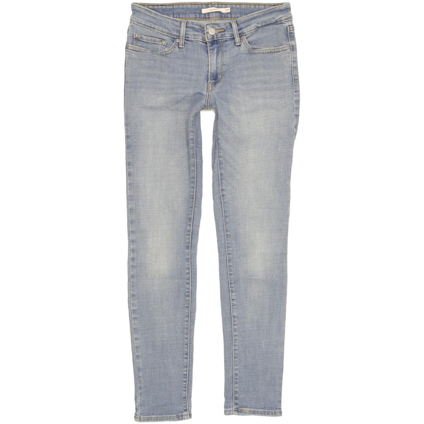 Levi's 711 Women Blue Skinny Slim Stretch Jeans W27 L29