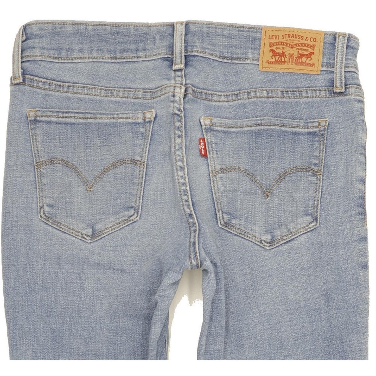 Levi's 711 Women Blue Skinny Slim Stretch Jeans W27 L29