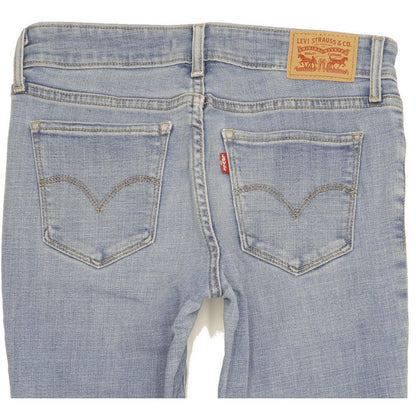 Levi's 711 Women Blue Skinny Slim Stretch Jeans W27 L29
