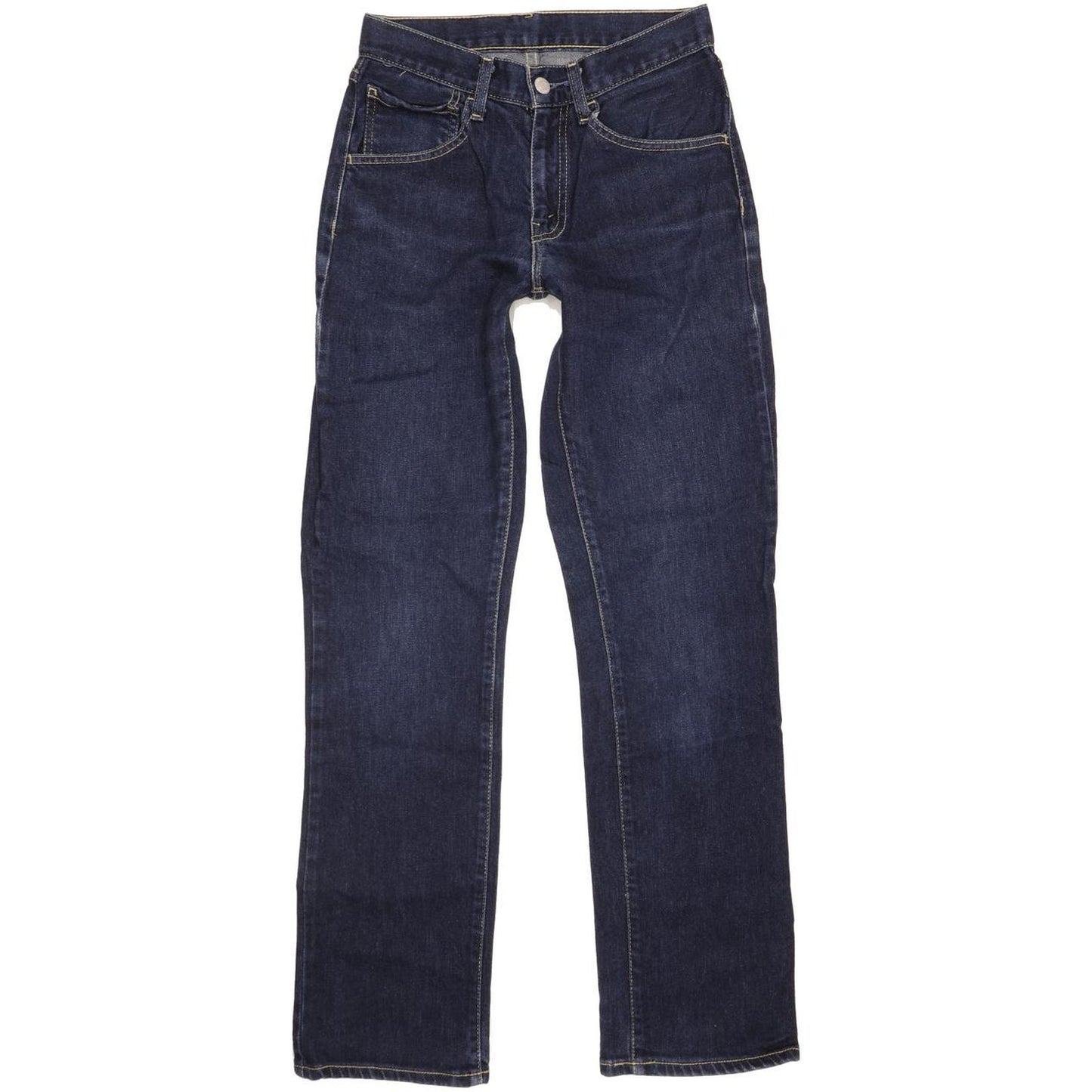 Levi's 595 Blue Straight Slim Stretch Jeans W27 L31
