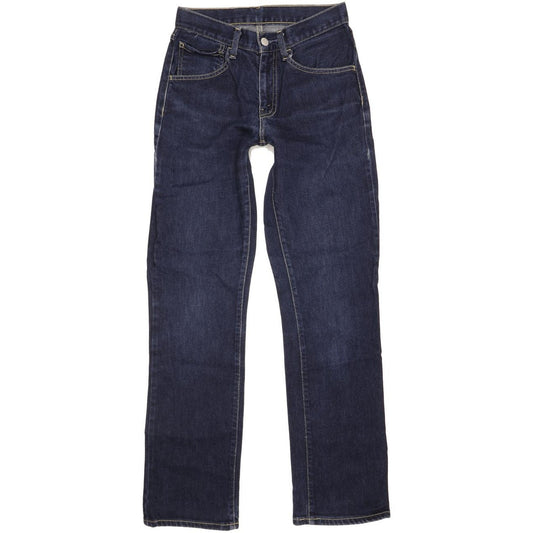 Levi's 595 Blue Straight Slim Stretch Jeans W27 L31