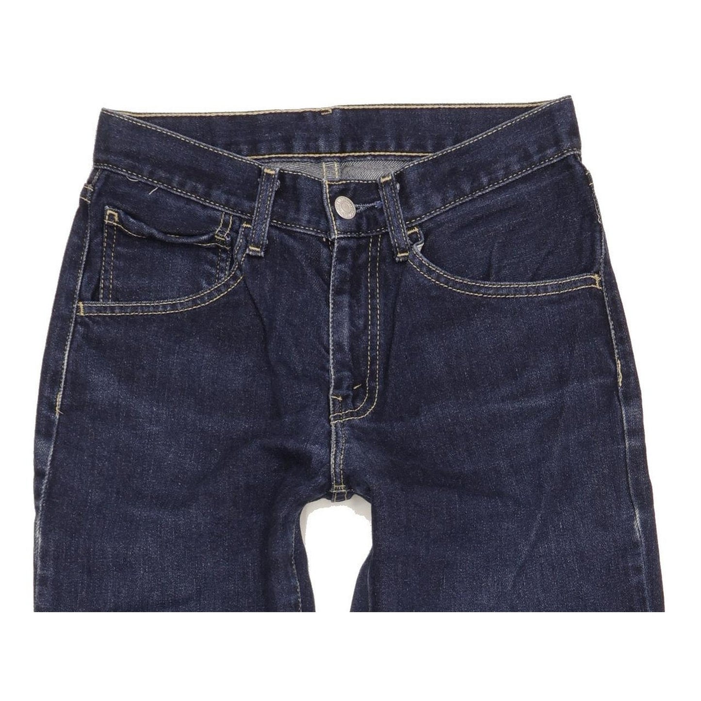 Levi's 595 Blue Straight Slim Stretch Jeans W27 L31
