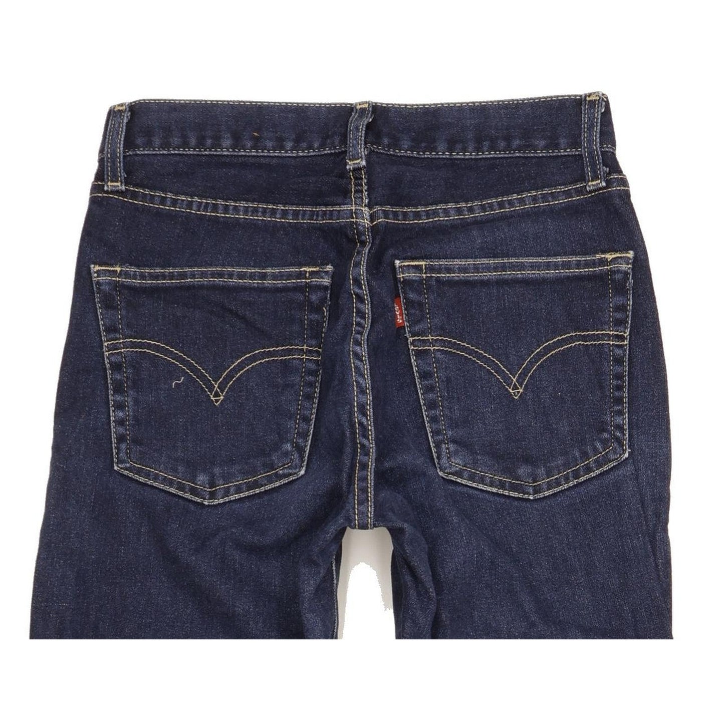 Levi's 595 Blue Straight Slim Stretch Jeans W27 L31