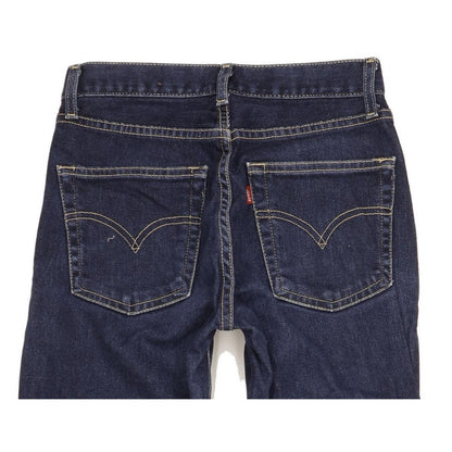 Levi's 595 Blue Straight Slim Stretch Jeans W27 L31