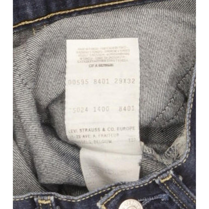Levi's 595 Blue Straight Slim Stretch Jeans W27 L31