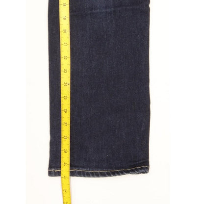 Levi's 595 Blue Straight Slim Stretch Jeans W27 L31