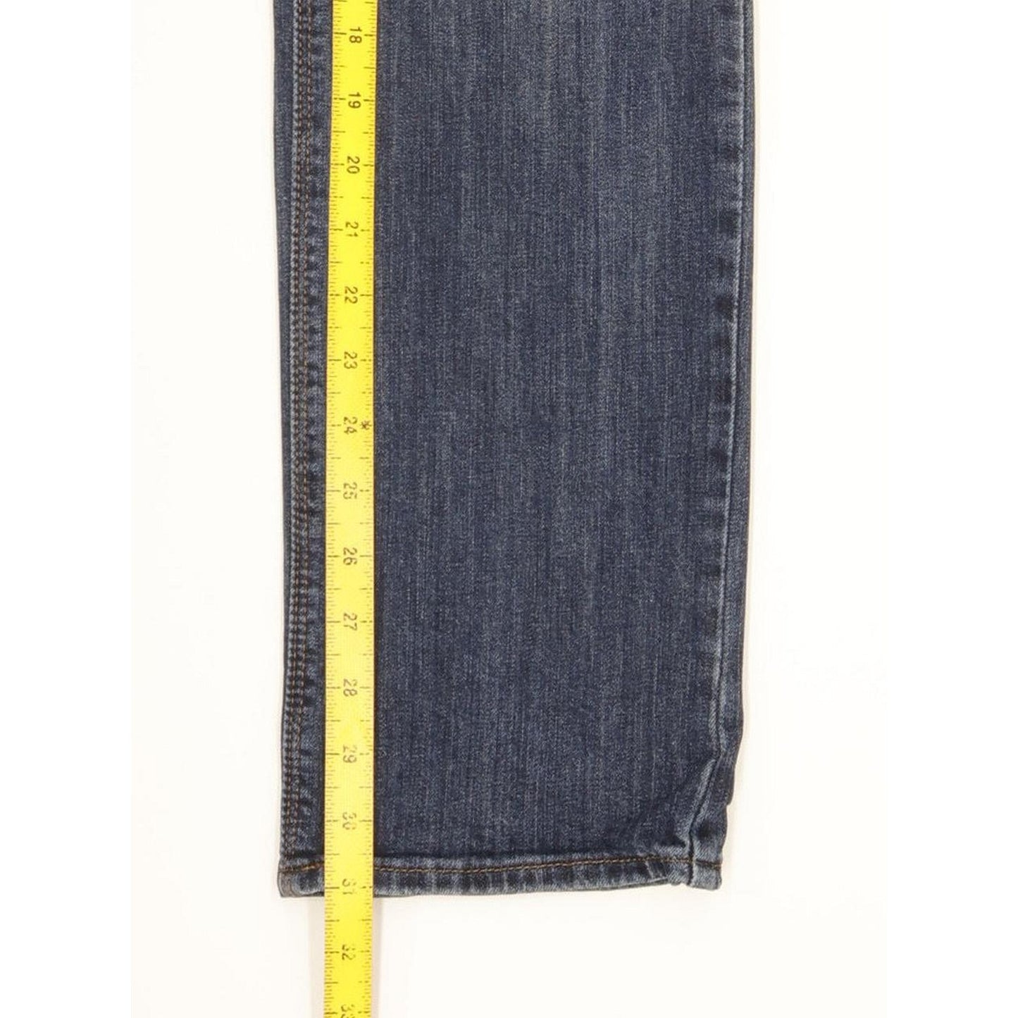 Levi's 525 Women Blue Straight Slim Stretch Jeans W30 L31