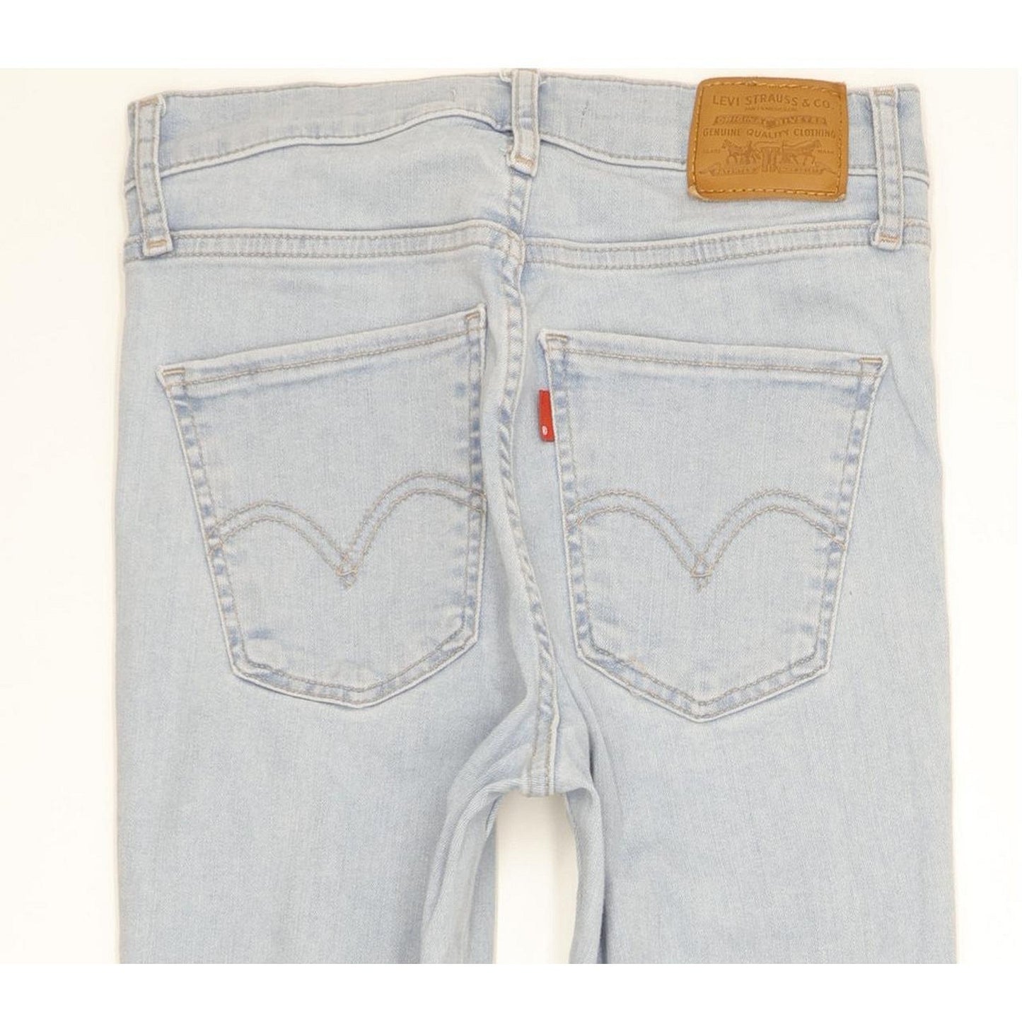 Levi's Mile Ankle Women Blue Skinny Slim Stretch Jeans W26 L30