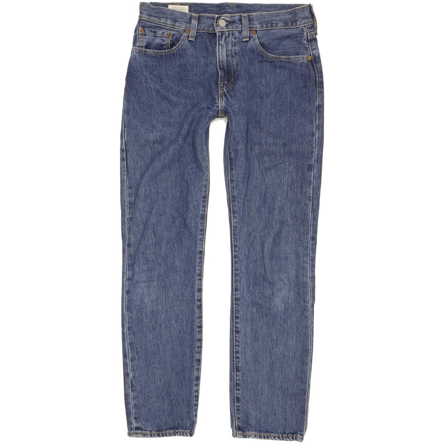 Levi's 502 Men Blue Tapered Regular Stretch Jeans W30 L31
