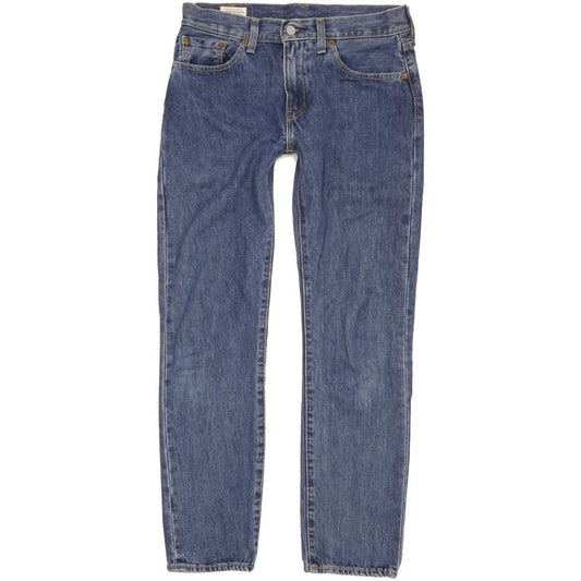 Levi's 502 Men Blue Tapered Regular Stretch Jeans W30 L31