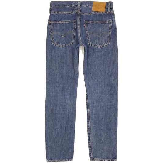 Levi's 502 Men Blue Tapered Regular Stretch Jeans W30 L31