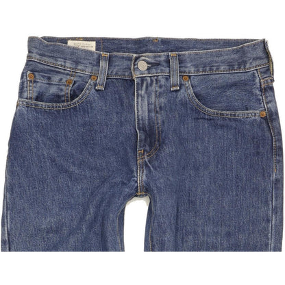 Levi's 502 Men Blue Tapered Regular Stretch Jeans W30 L31