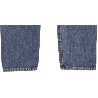 Levi's 502 Men Blue Tapered Regular Stretch Jeans W30 L31