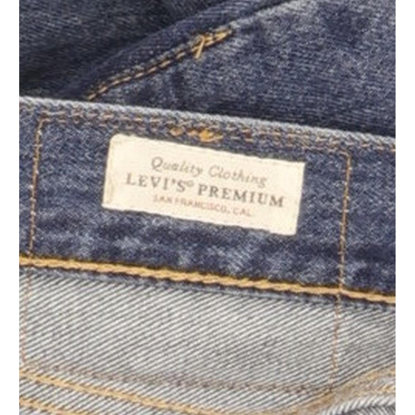 Levi's 502 Men Blue Tapered Regular Stretch Jeans W30 L31