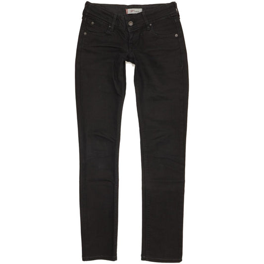 Levi's 571 Women Black Straight Slim Jeans W26 L30