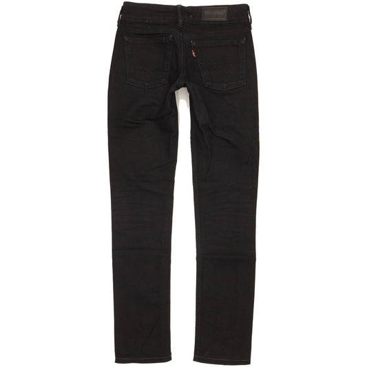 Levi's 571 Women Black Straight Slim Jeans W26 L30