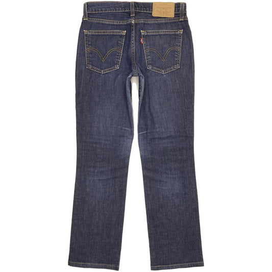 Levi's 528 Women Blue Straight Slim Stretch Jeans W29 L28