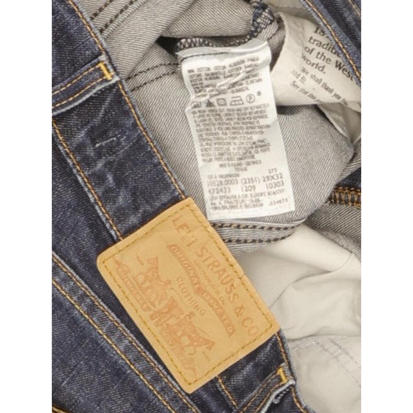 Levi's 528 Women Blue Straight Slim Stretch Jeans W29 L28