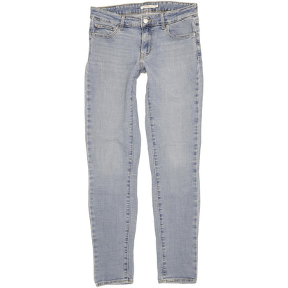 Levi's 711 Women Blue Skinny Slim Stretch Jeans W29 L31