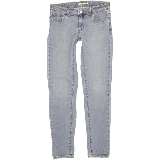 Levi's 711 Women Blue Skinny Slim Stretch Jeans W29 L31
