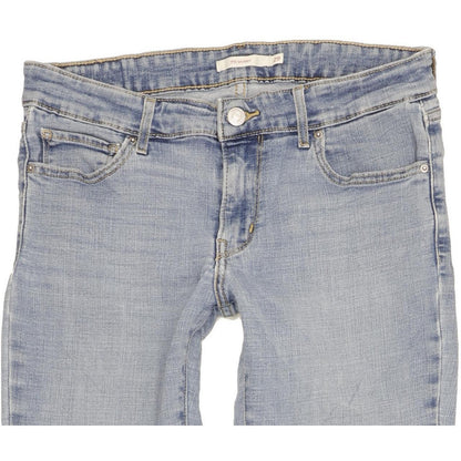Levi's 711 Women Blue Skinny Slim Stretch Jeans W29 L31