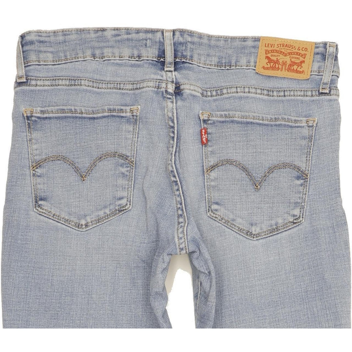 Levi's 711 Women Blue Skinny Slim Stretch Jeans W29 L31
