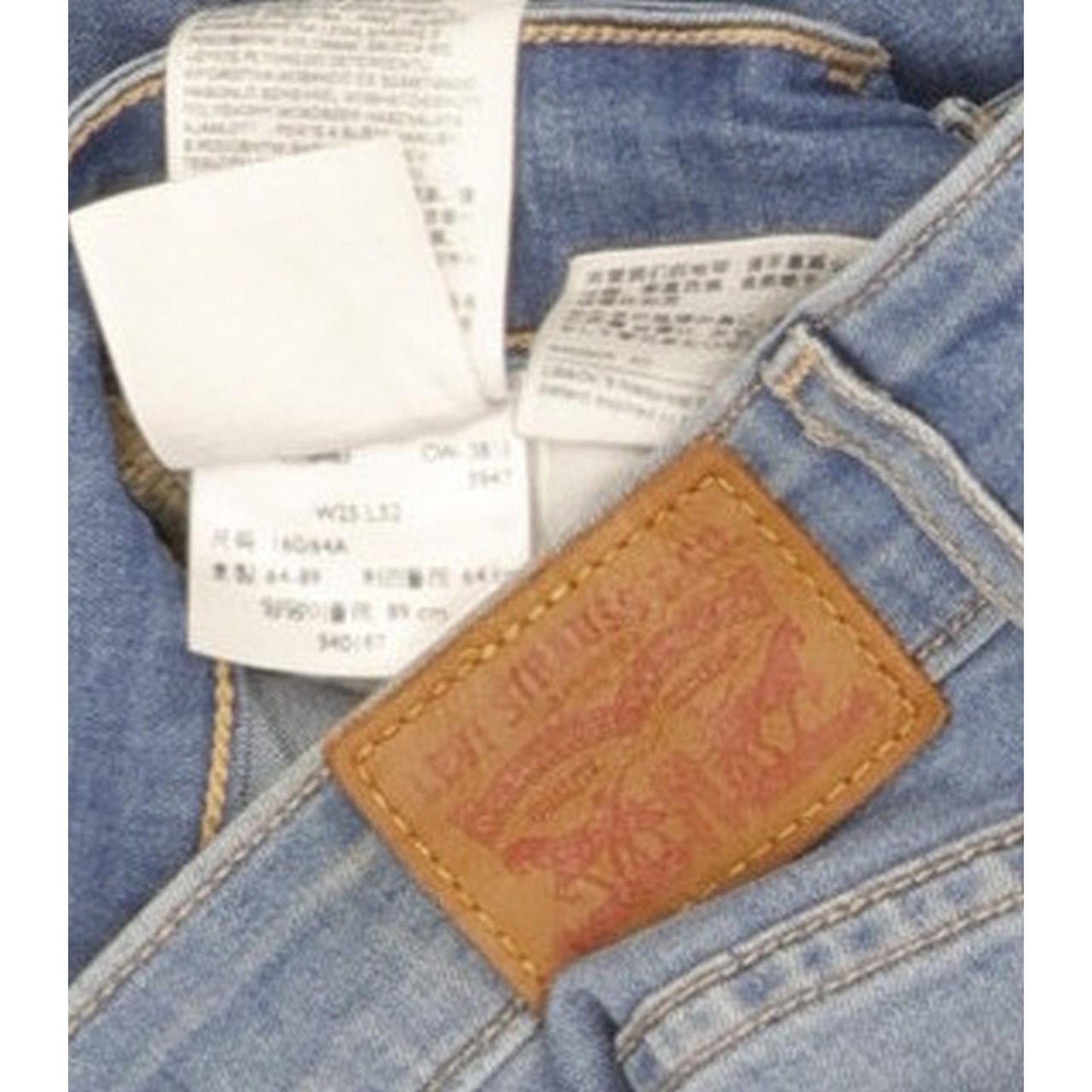 Levi's 711 Women Blue Skinny Slim Stretch Jeans W25 L30