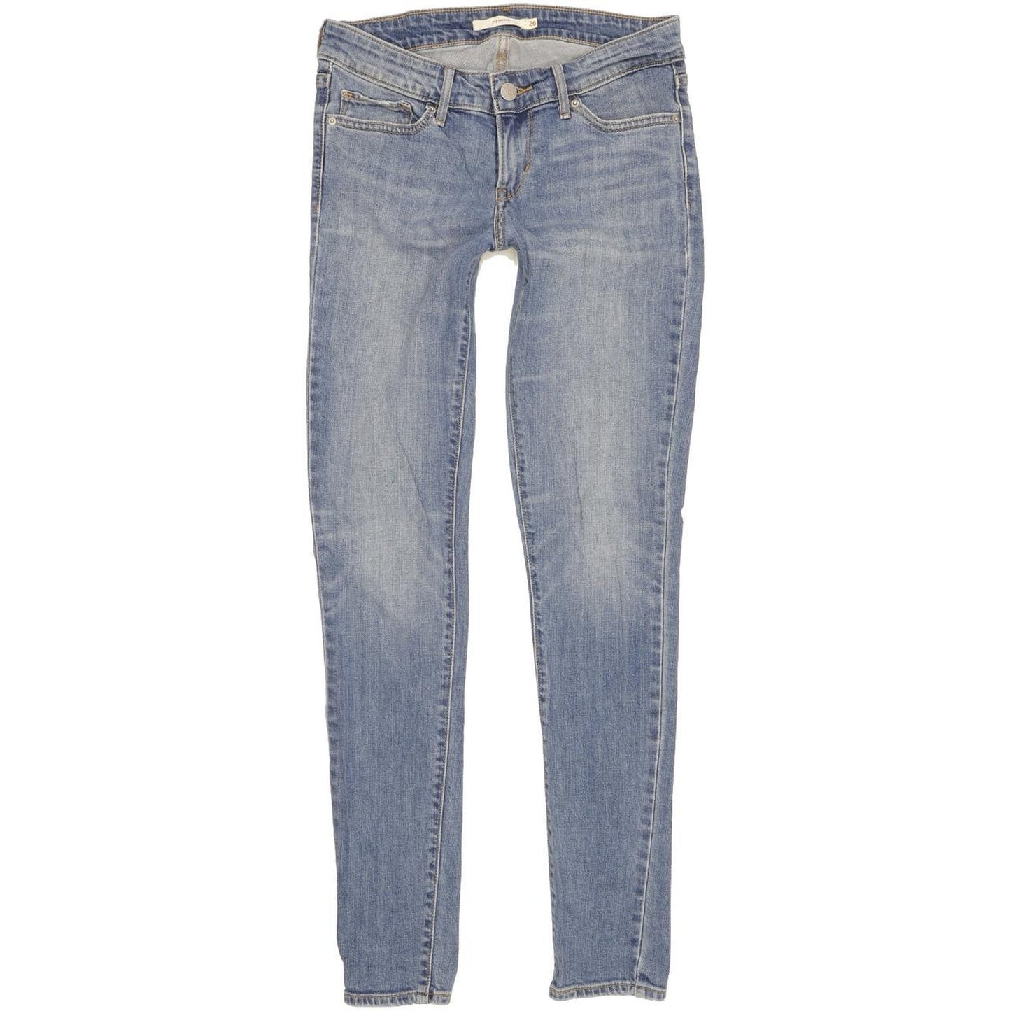 Levi's 711 Women Blue Skinny Slim Stretch Jeans W26 L30