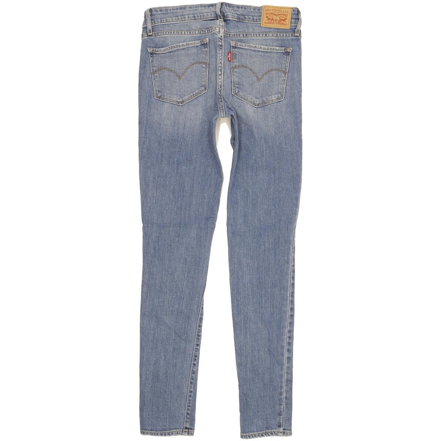 Levi's 711 Women Blue Skinny Slim Stretch Jeans W26 L30