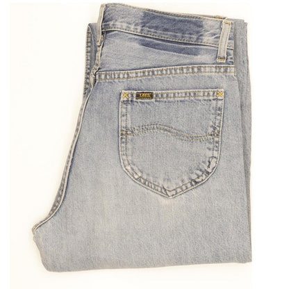 Lee Men Blue Straight Regular Jeans W30 L33