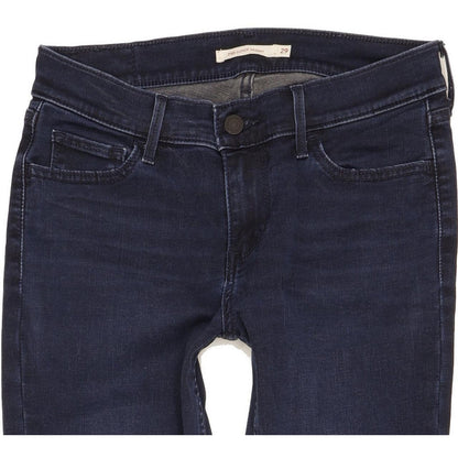 Levi's 710 Super Women Navy Skinny Regular Stretch Jeans W29 L30