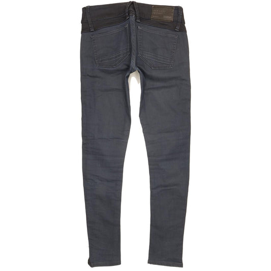G-Star Lynn Zip Women Blue Skinny Slim Stretch Jeans W26 L29