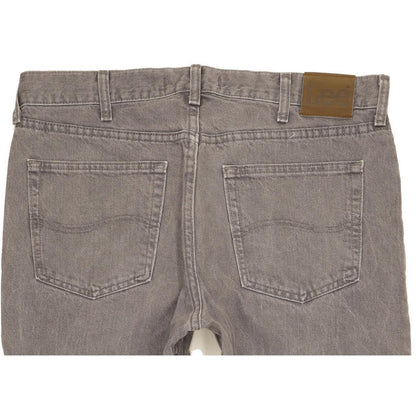 Lee Jim Men Grey Straight Regular Jeans W36 L29