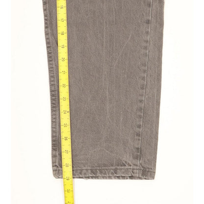 Lee Jim Men Grey Straight Regular Jeans W36 L29