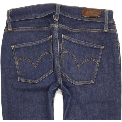 Levi's Women Blue Skinny Slim Stretch Jeans W26 L32