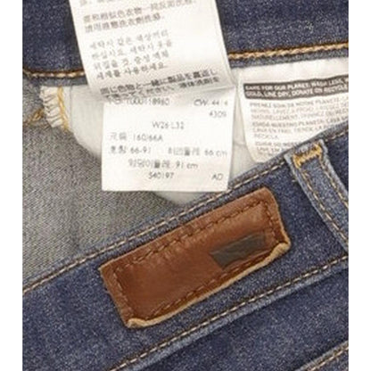 Levi's Women Blue Skinny Slim Stretch Jeans W26 L32