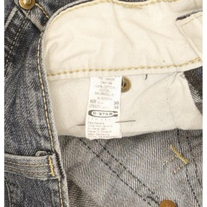 G-Star Elwood Heritage Men Blue Straight Regular Jeans W30 L30