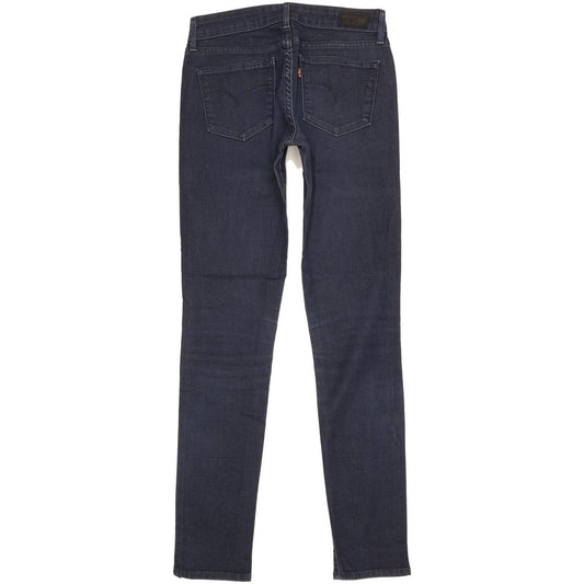 Levi's Demi Curve Women Navy Skinny Slim Stretch Jeans W27 L32