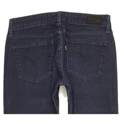 Levi's Demi Curve Women Navy Skinny Slim Stretch Jeans W27 L32