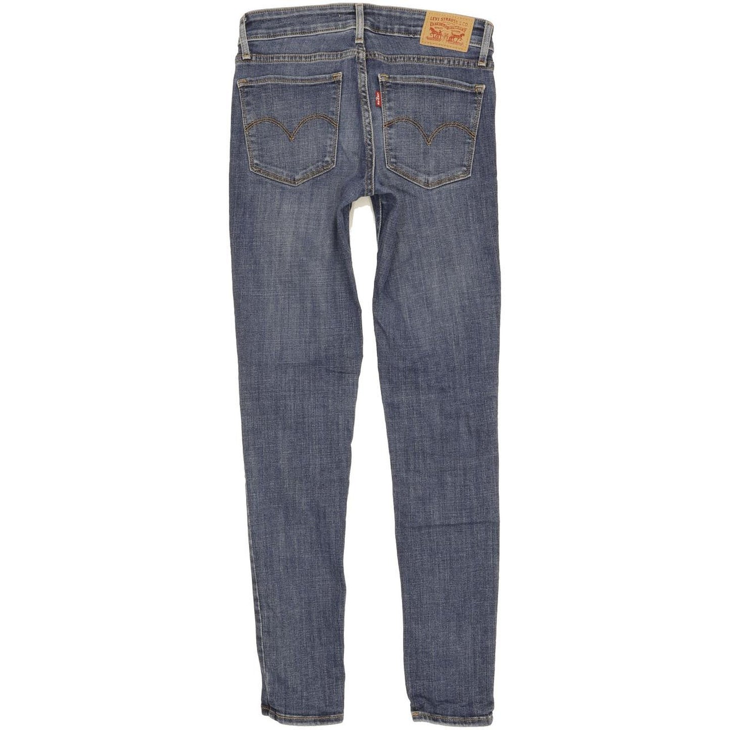 Levi's 711 Women Blue Skinny Slim Stretch Jeans W26 L30