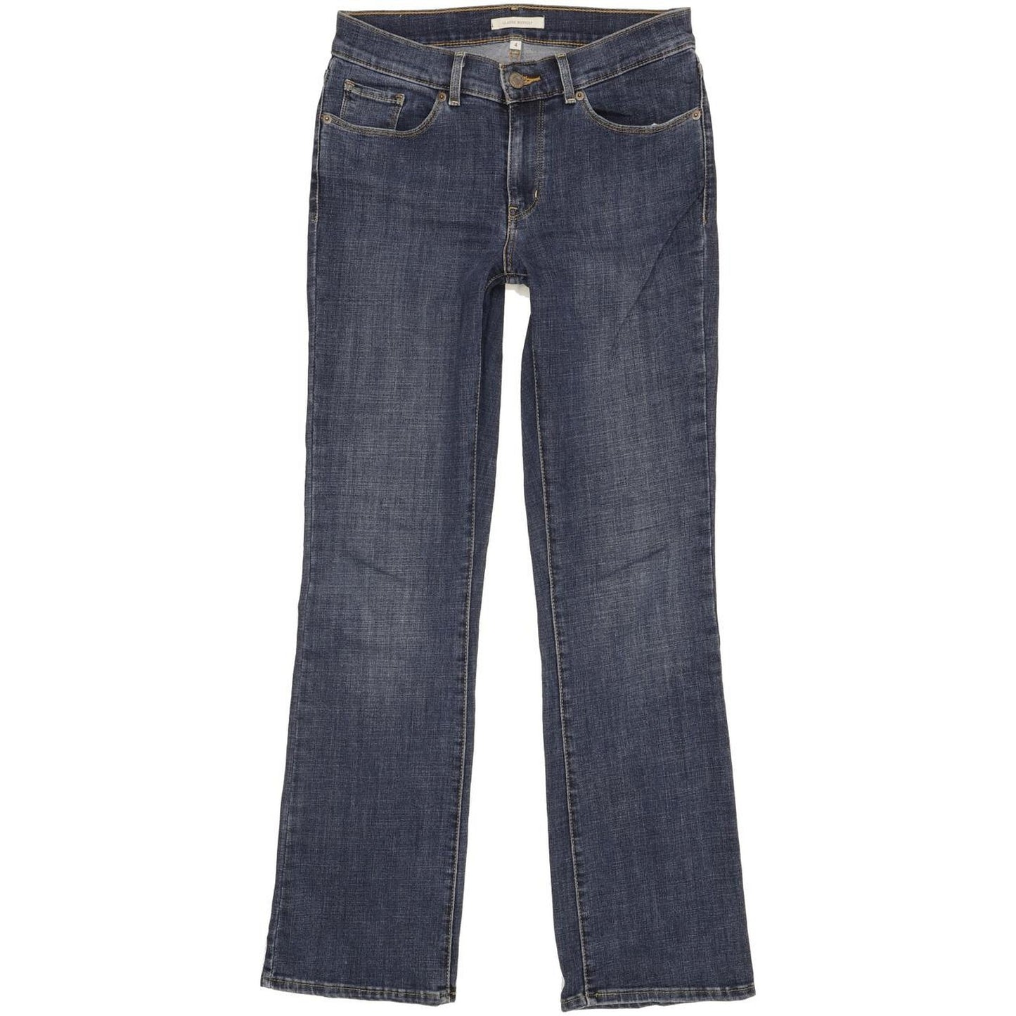 Levi's Women Blue Bootcut Classic Stretch Jeans W27 L32